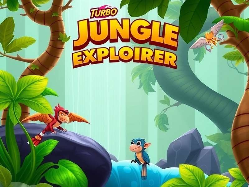 Turbo Jungle Explorer Game Screenshot